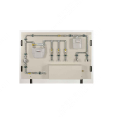 Pannello di formazione sulla fornitura di gas domestico Attrezzature per l'insegnamento tecnico Attrezzature dimostrative Attrezzature per laboratorio termico