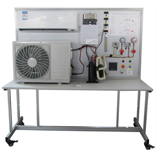 Domestic Air Conditioning Trainer With Inverter Refrigeration Laboratory Equipment Didactic Equipment Vocational Training Equipment