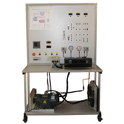 Entrenador de Aire Acondicionado Automotriz Equipos de Laboratorio de Refrigeración Equipos Didácticos Equipos de Formación Profesional