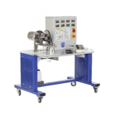 Thiết bị thí nghiệm nhiệt dùng để nghiên cứu dẫn nhiệt xuyên tâm và dọc trục, phục vụ mục đích đào tạo.