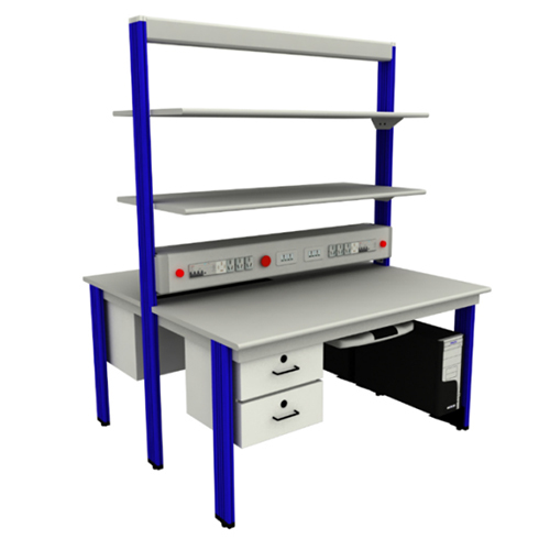 Bancada de eletrônica, equipamentos para laboratório de eletricidade, equipamentos didáticos, equipamentos para formação profissional.