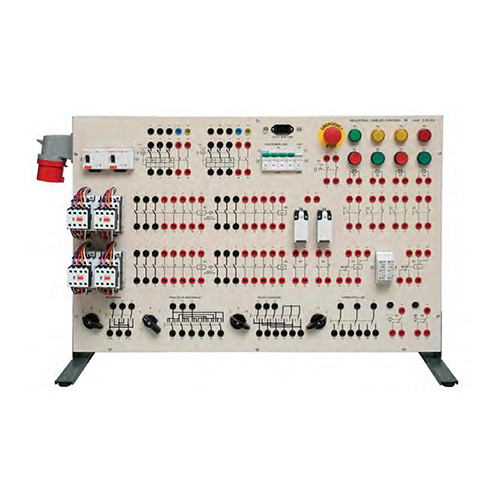 Painéis experimentais, instalações industriais (contatores e interruptores), equipamentos para laboratório elétrico, equipamentos didáticos, equipamentos para formação profissional.