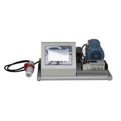 Equipamento de treinamento para laboratório elétrico Weinview HMI + PLC Mitsubishi + Inversor Siemens + Motor ABB, Equipamento educacional para ensino