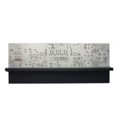 Simulador de Sistemas de Energia (PSS1): Unidade autônoma que simula todas as partes dos sistemas de energia elétrica e sua proteção, da geração à utilização. Equipamento para laboratório de eletricidade. Equipamento didático.