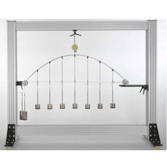 Two Hinged Parabolic Arch, Fixed End Mechanical Trainer Educational Equipment Teaching Equipment