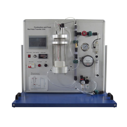 Fluidisation And Fluid Bed Heat Transfer Unit Thermal Lab Equipment Educational Equipment Teaching Equipment