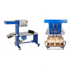 Sistema de treinamento em energia solar térmica, equipamento de treinamento em energias renováveis, equipamento didático, equipamento educacional.