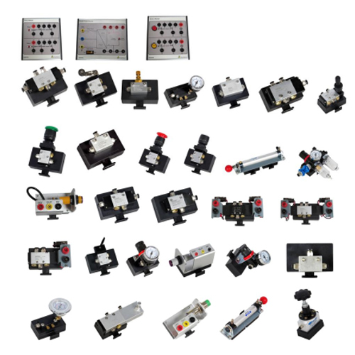 Full-Fledged Basic Electro-Pneumatic Trainer Set With Complete Accessories Didactique Materiels School Teaching Equipment Mechatronics Training Equipment