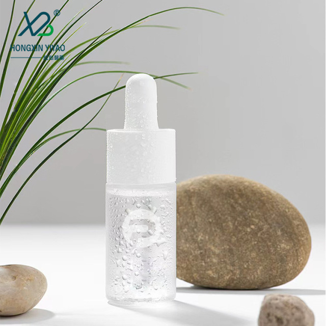 Spot 3ml 5ml 10ml transparent screw mouth penicillin bottle dropper bottle small sample essential oil bottle cosmetic glass bottle