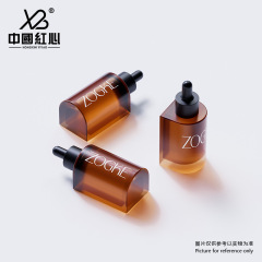 Factory stock 40ml dropper bottle thick bottom semi-round original liquid essence dispensing bottle glass bottle cosmetics bottle wholesale