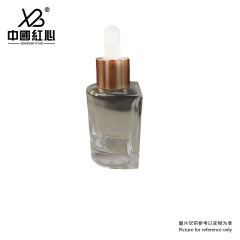 Factory stock 40ml dropper bottle thick bottom semi-round original liquid essence dispensing bottle glass bottle cosmetics bottle wholesale