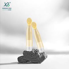 Dual-Chamber Bowling-Shaped Single-Use Bottles - For Separated Water-Oil Toners, Cosmetic Water-Powder Mixtures, Plastic Serum Bottles and Ampoules