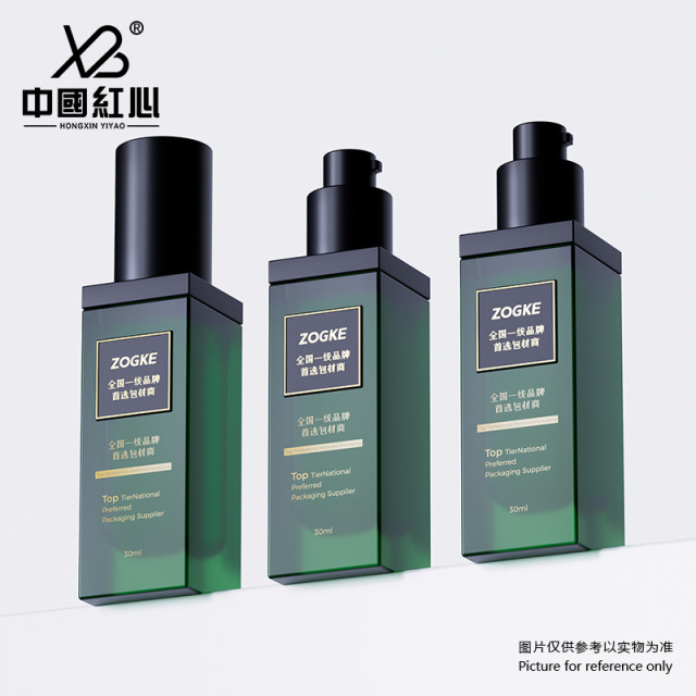 Manufacturer's in-stock 30ml, 50ml, 80ml tall square lotion bottles, square lotion bottles, cosmetic bottles for lotion and emulsion dispensing.