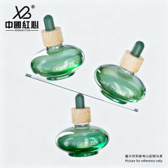 New Arrival & In-Stock: 30ml Transparent Curling Bottle - Dropper Bottle for Essential Oils & Serums, Travel-Size Container, Customizable with Spraying/Silk Screen Printing, Wholesale Available