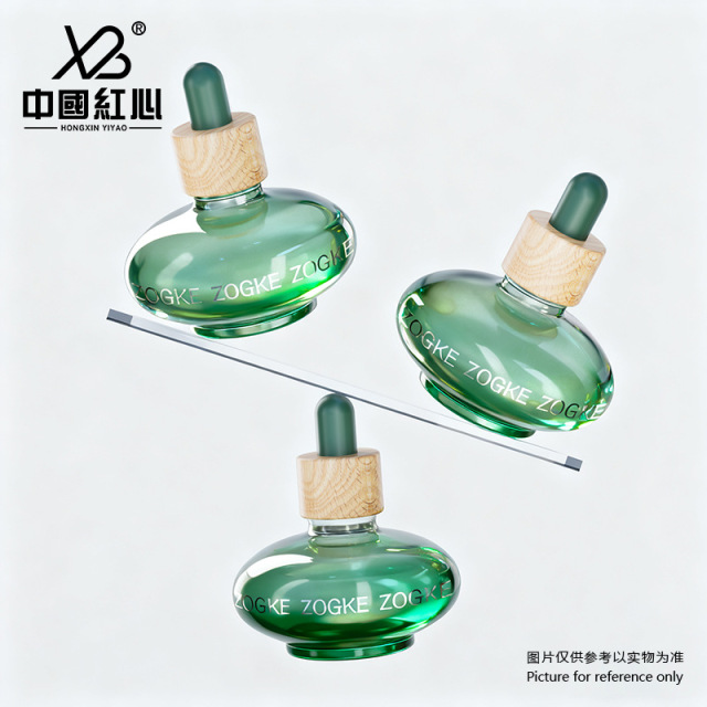 New Arrival & In-Stock: 30ml Transparent Curling Bottle - Dropper Bottle for Essential Oils & Serums, Travel-Size Container, Customizable with Spraying/Silk Screen Printing, Wholesale Available