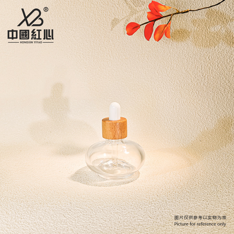 New Arrival & In-Stock: 30ml Transparent Curling Bottle - Dropper Bottle for Essential Oils & Serums, Travel-Size Container, Customizable with Spraying/Silk Screen Printing, Wholesale Available