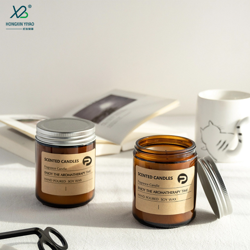 In-Stock 100G Lotion Dispensing Bottles, Glass Face Cream Jars & Aromatherapy Candle Jars - Wide Mouth for Even Scent Diffusion
