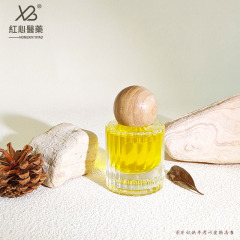 Factory in - stock 30ml, 40ml, 100ml perfume dispenser bottles, vertical - stripe essential oil bottles, essence sample bottles