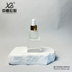 Factory In-Stock 5ml/10ml/15ml/30ml Cylindrical Flat-Shoulder Dropper Bottles – Screw-Top Glass Jars for Essential Oil Dispensing
