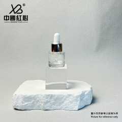 Factory In-Stock 5ml/10ml/15ml/30ml Cylindrical Flat-Shoulder Dropper Bottles – Screw-Top Glass Jars for Essential Oil Dispensing