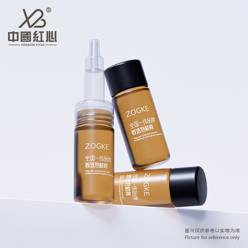 New Creative 5ml/10ml Amber Screw-Top Vials - Sample Dispensing Bottles for Camellia Oil, Oral Liquid & Stock Solution