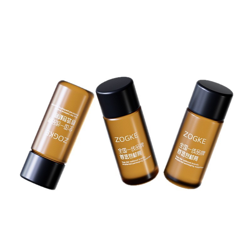 New Creative 5ml/10ml Amber Screw-Top Vials - Sample Dispensing Bottles for Camellia Oil, Oral Liquid & Stock Solution