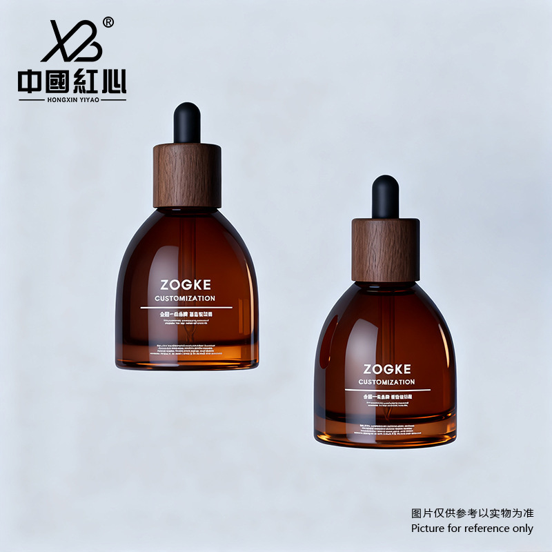 Factory Stock 15ml/30ml/50ml/100ml Wine Bottle-Shaped Dropper Bottles - For Serum, Concentrate & Essential Oil, Wholesale