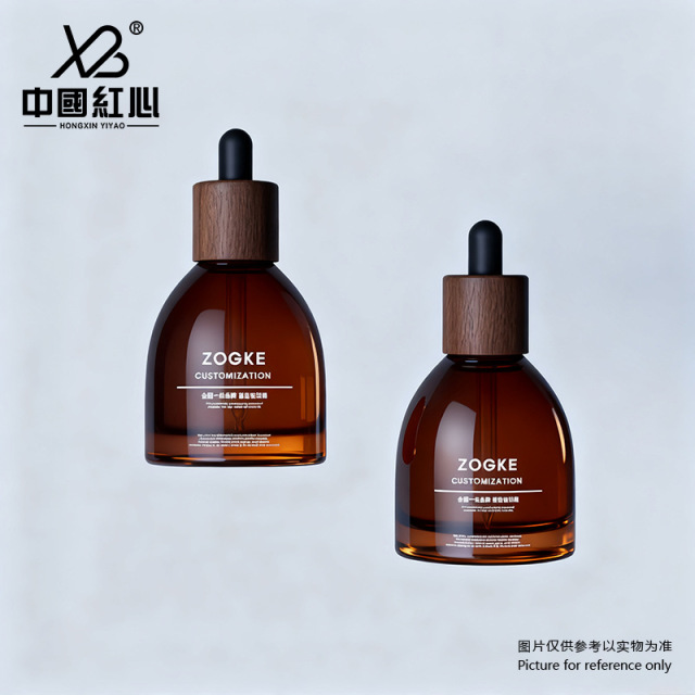 Factory Stock 15ml/30ml/50ml/100ml Wine Bottle-Shaped Dropper Bottles - For Serum, Concentrate & Essential Oil, Wholesale