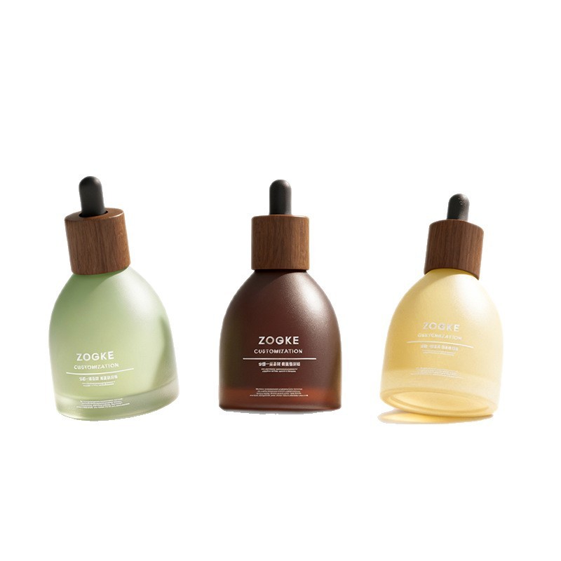 Factory Stock 15ml/30ml/50ml/100ml Wine Bottle-Shaped Dropper Bottles - For Serum, Concentrate & Essential Oil, Wholesale