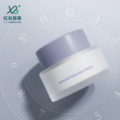 Ready-to-Ship 20g Cream Jar & 30g Eye Cream Jar - Frosted Wide-Mouth Glass, Silk-Screen Available