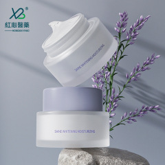 Ready-to-Ship 20g Cream Jar & 30g Eye Cream Jar - Frosted Wide-Mouth Glass, Silk-Screen Available