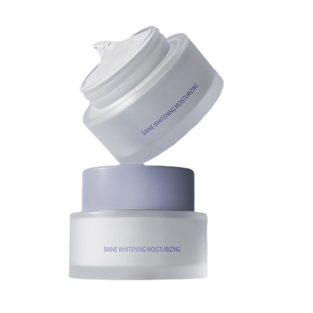 Ready-to-Ship 20g Cream Jar & 30g Eye Cream Jar - Frosted Wide-Mouth Glass, Silk-Screen Available