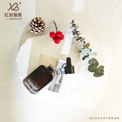 Factory Ready Stock: 30ml Flat Square Bottle – Black Gradient Dropper Bottle for Essential Oil/Perfume, Wholesale Screw-Top Refill Bottle