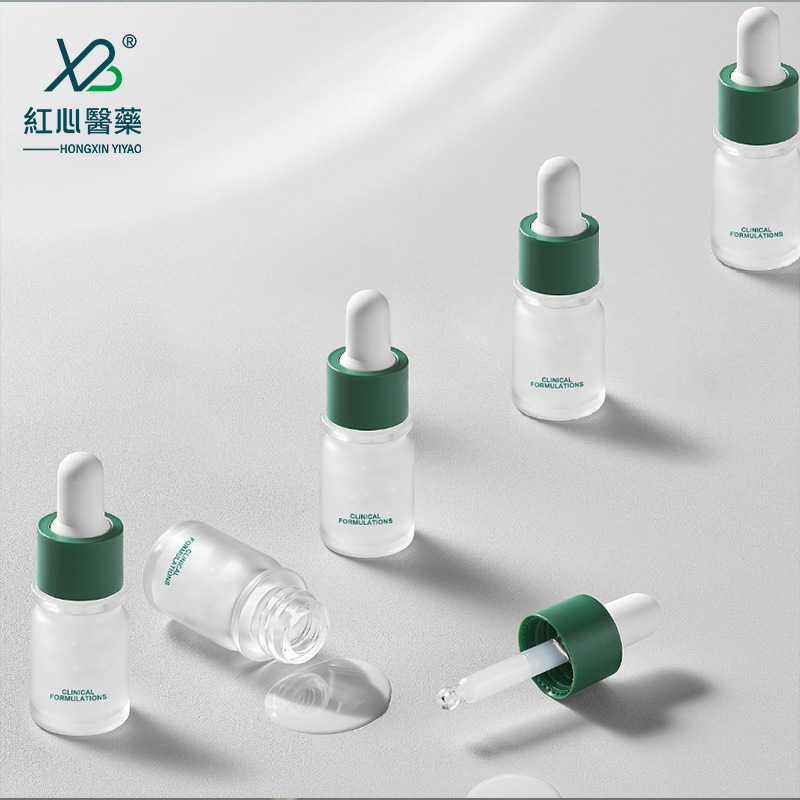 Ready Stock: 3ml-10ml Dropper Refill Bottle – Exquisite Cosmetic Sample Bottle for Serum Trial, Wholesale Glass Container