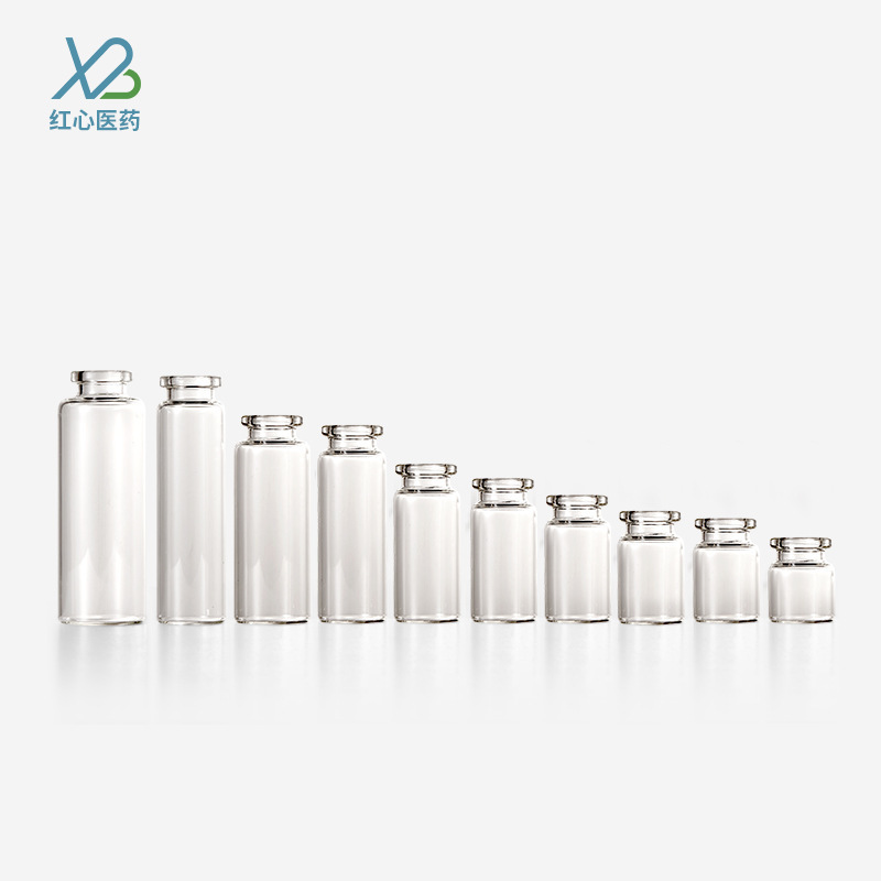 Factory Stock: 3ml/5ml/6ml/7ml/10ml/20ml Creative Snap-Top Vials with Aluminum Lids - Lyophilized Powder Small Medicine Bottles