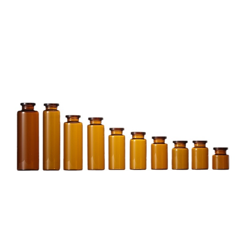 Factory Stock: 3ml/5ml/6ml/7ml/10ml/20ml Creative Snap-Top Vials with Aluminum Lids - Lyophilized Powder Small Medicine Bottles