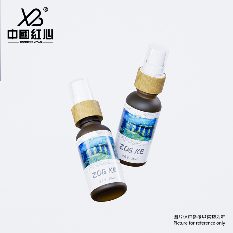 Hongxin light-blocking essential oil spray bottles in small capacities
