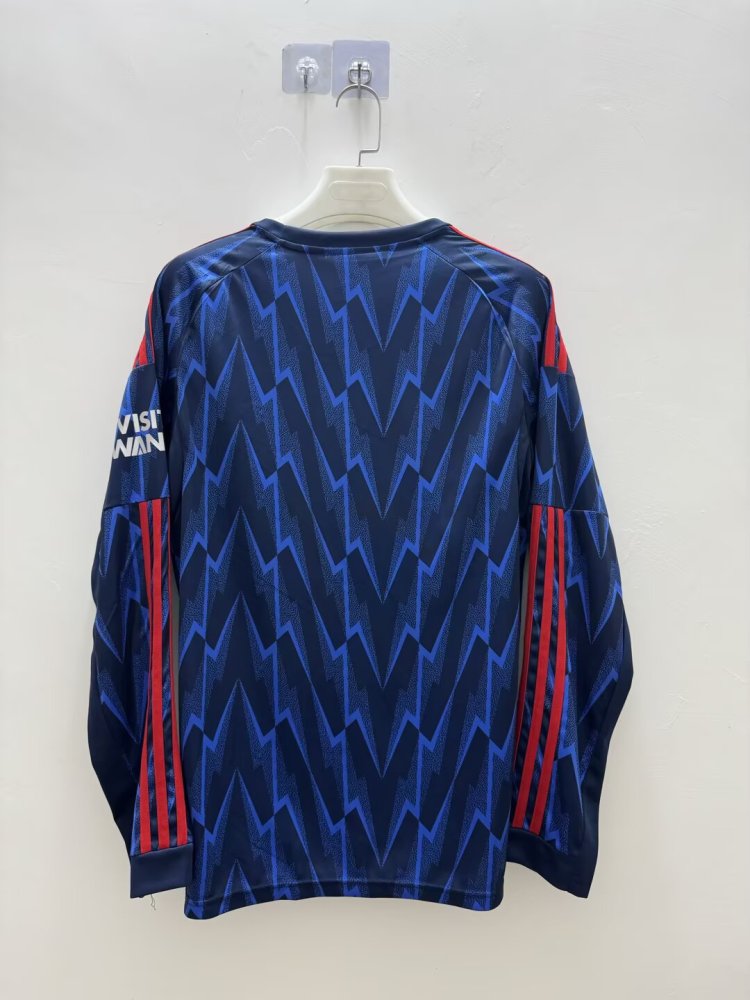 2025/26 Arsenal Away Jersey Long Sleeve