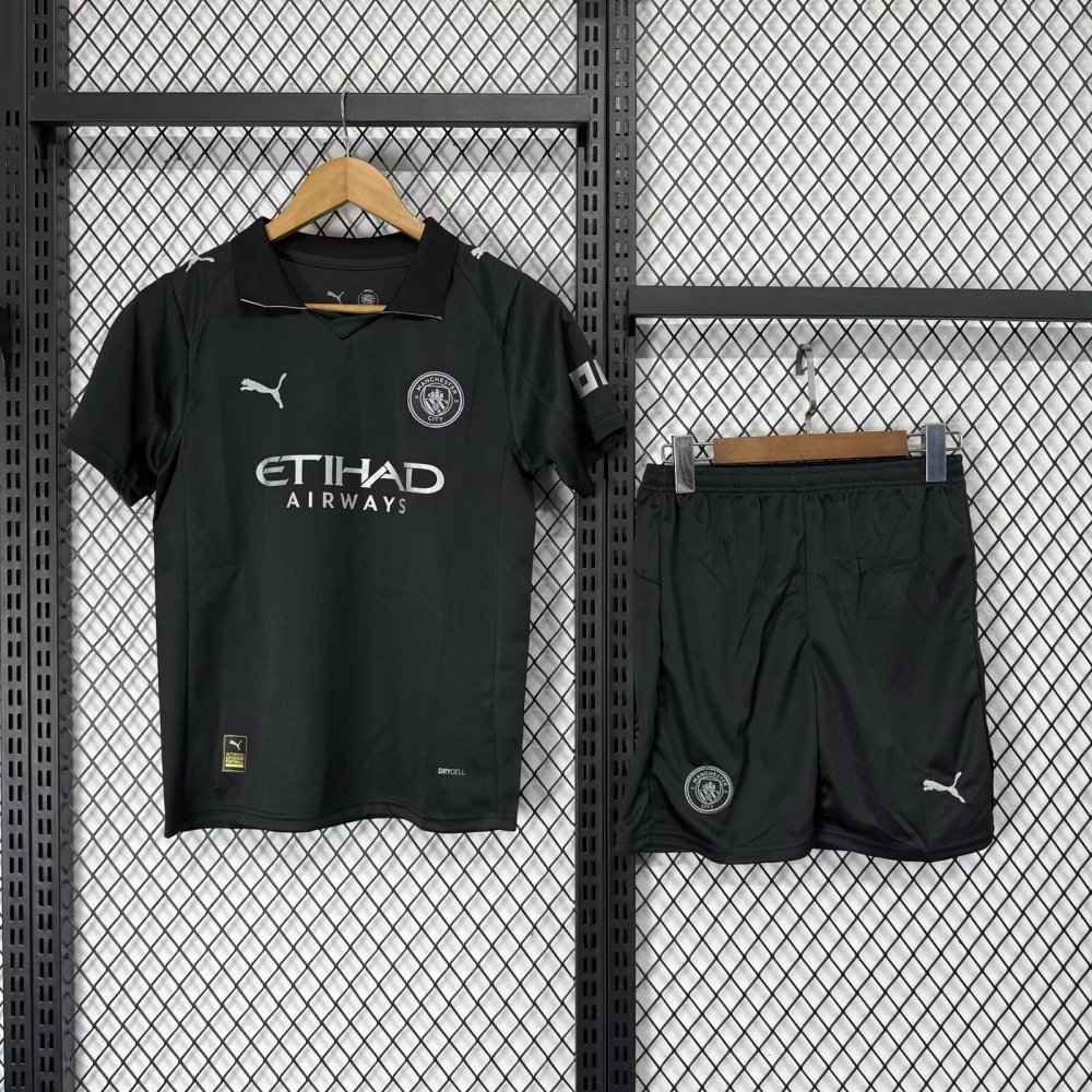 2025/26 Manchester City Away Kids Jersey