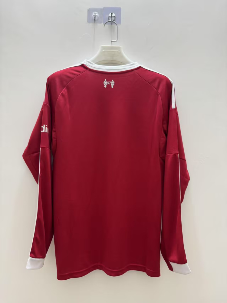2025/26 Liverpool Home Jersey Long Sleeve