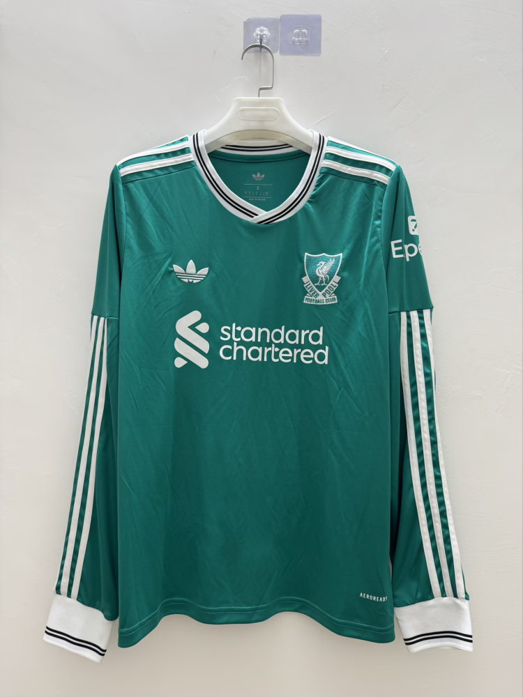 2025/26 Liverpool Third Away Jersey Long Sleeve