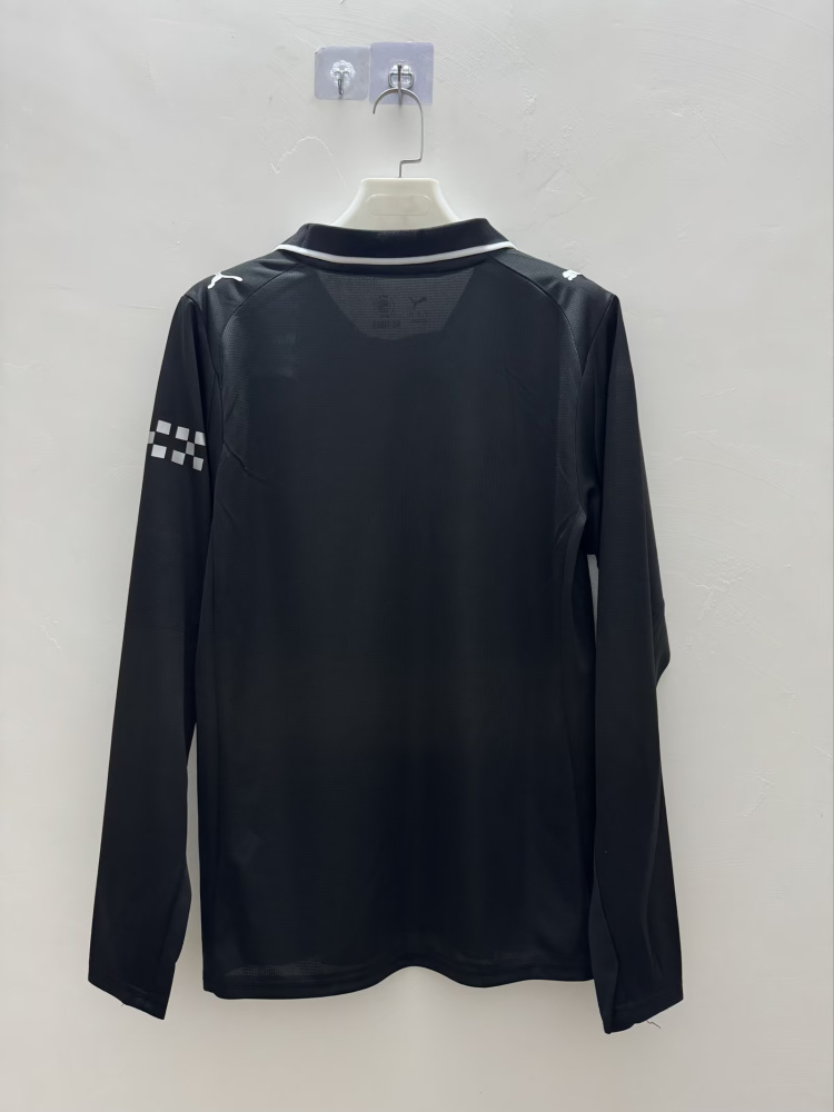 2025/26 Manchester City Away Jersey Long Sleeve