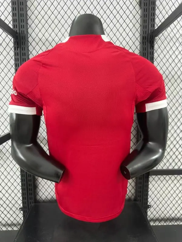 2025/26 Liverpool Home Jersey Player Version