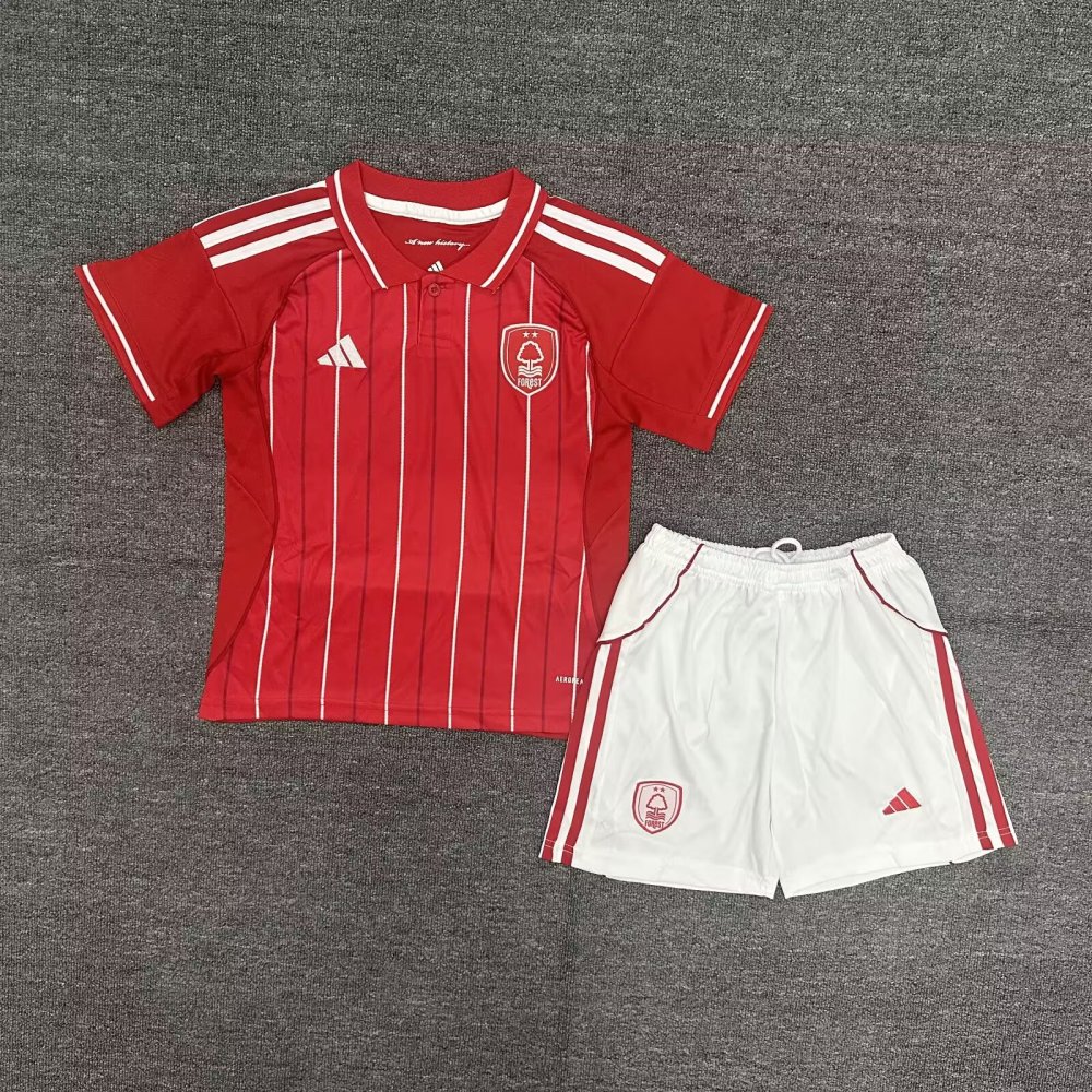 2025/26 Nottingham Forest Home Kids Kit