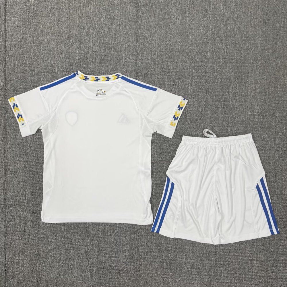 2025/26 Leeds United Home Kids Jersey