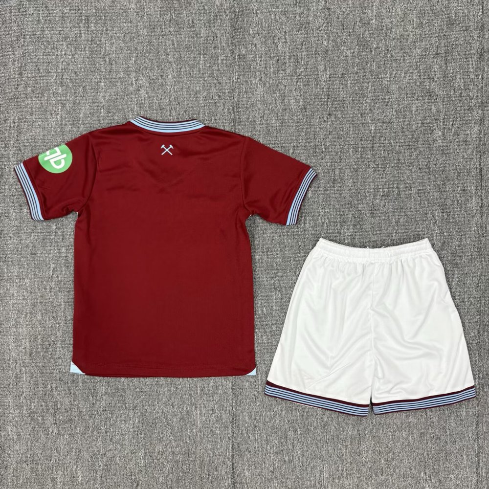2025/26 West Ham United Home Kids Jersey