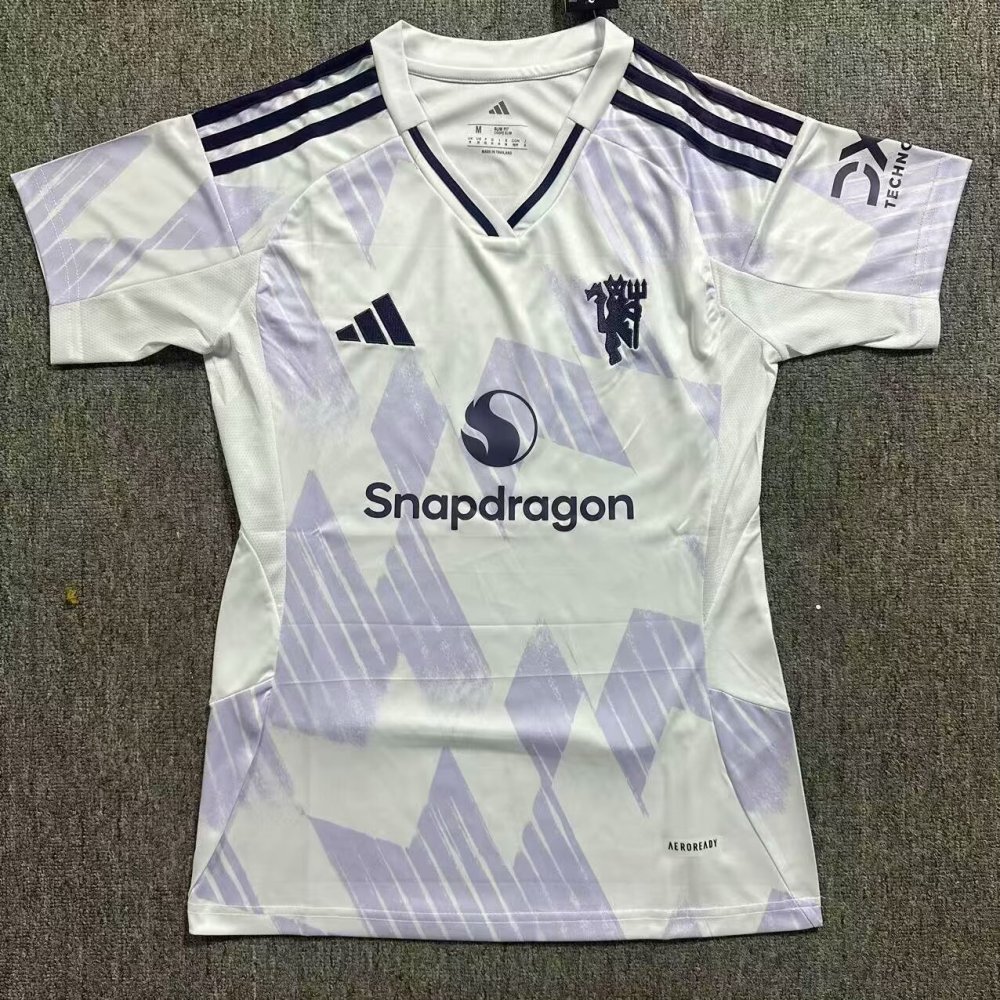 2025/26 Manchester United Away woman Jersey