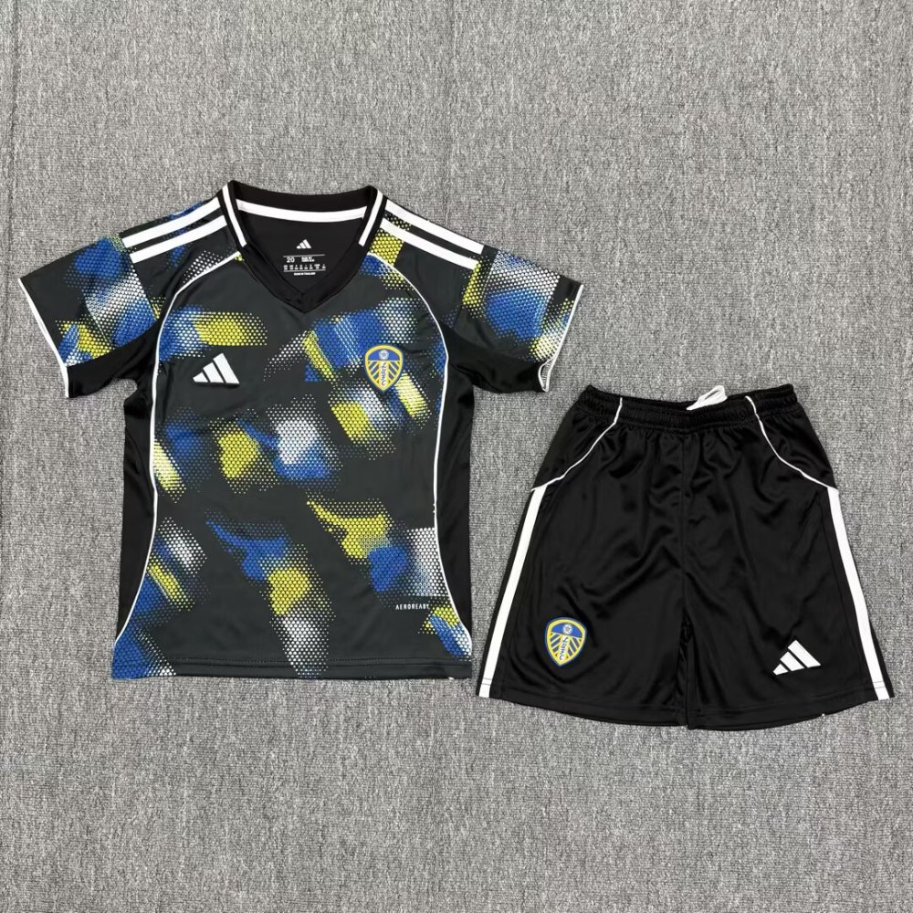 2025/26 Leeds United Third Away Kids Jersey