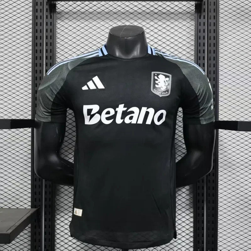2025/26 Aston Villa Away Jersey Player Version