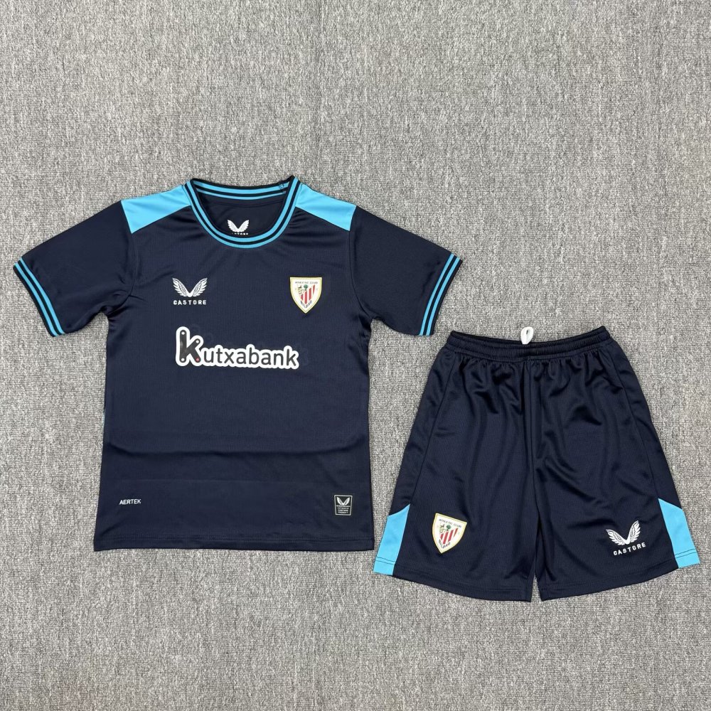 2025/26 Athletic Bilbao Away Kids Jersey
